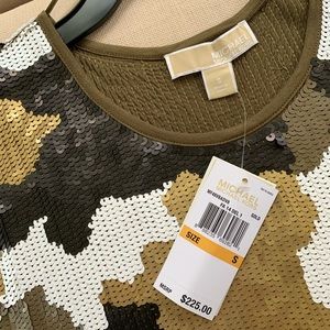 NEVER WORN- Michael Kors Camo Dress